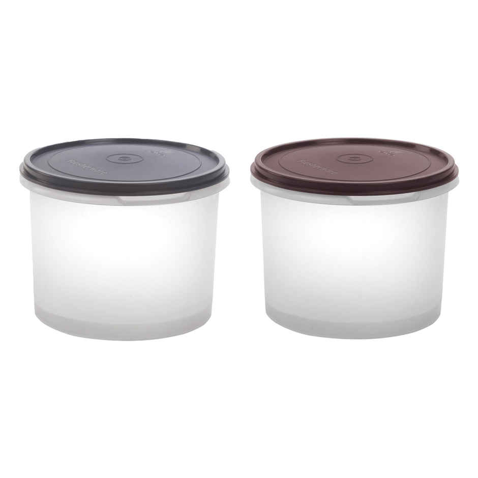 Joyo Fresherware Round Plastic Multipurpose Container| Airtight | Leakproof | 4 L | Assorted