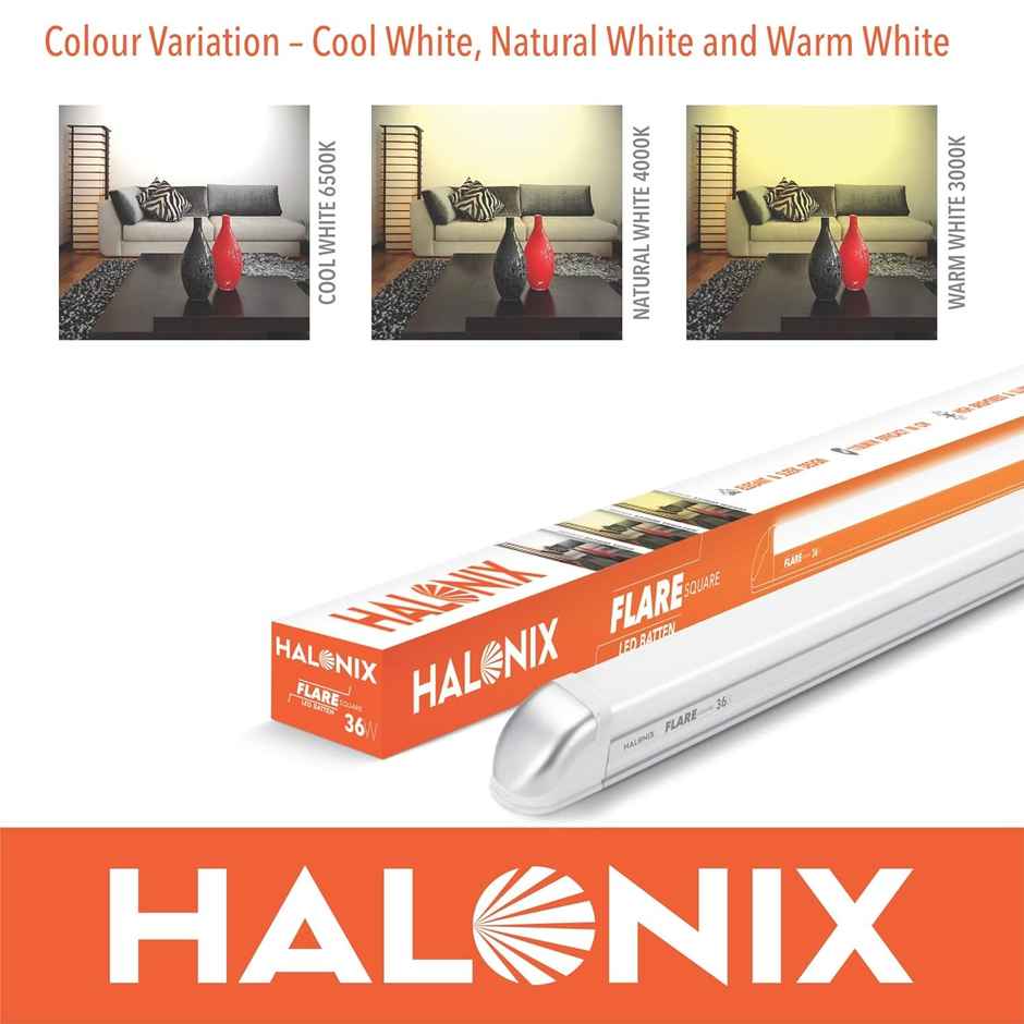 Halonix 36W 4 Ft Tube, Cool White Led Tubelight Batten