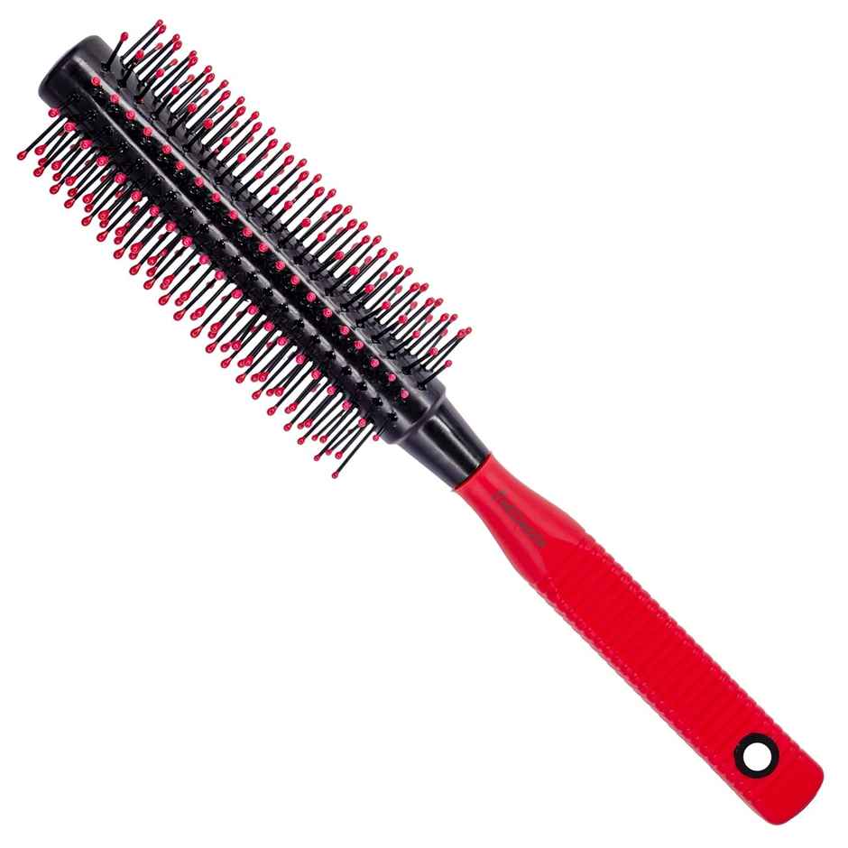 Midazzle Professional Red & Black Round Hair Brush |MIHB0033