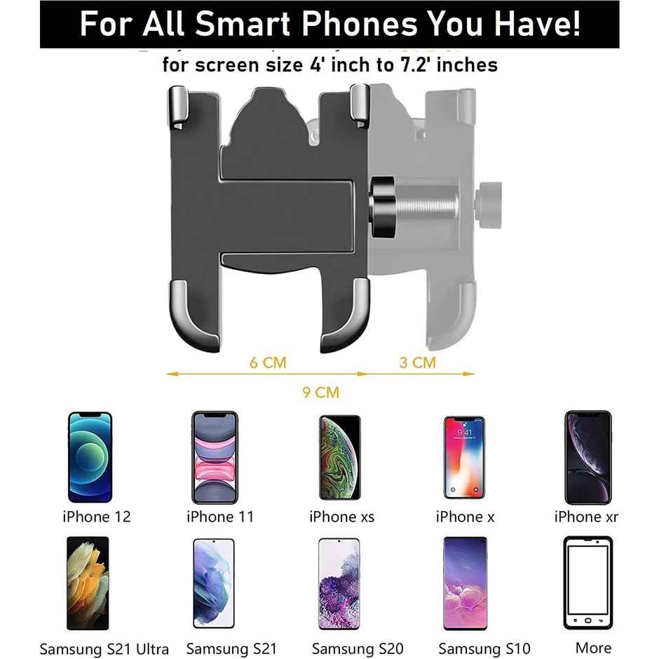Autoguys B30 Mobile Holder For Bikes Or Bike Mobile Holder For Maps And Gps Navigation
