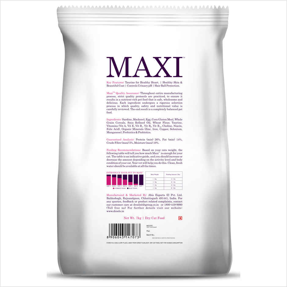 Maxi Persian Ocean Fish Dry Cat FOOD