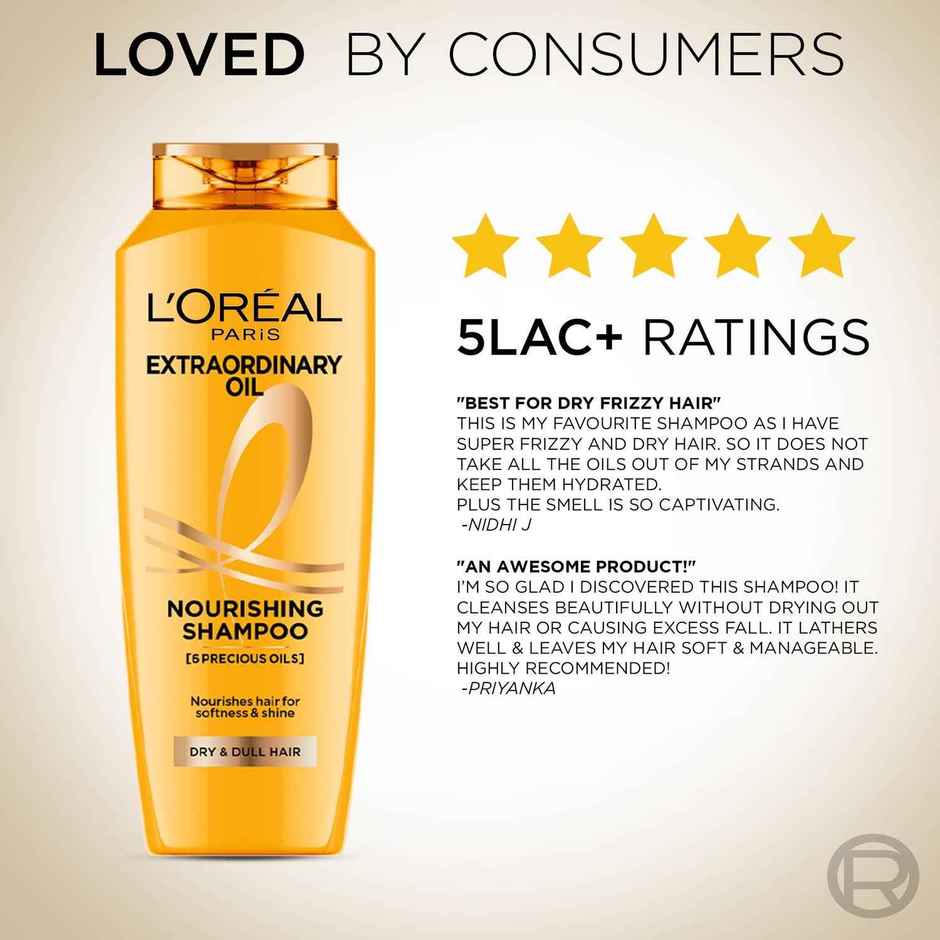 L'Oreal Paris Extraordinary Oil Nourishing Shampoo For Dry & Dull Hair