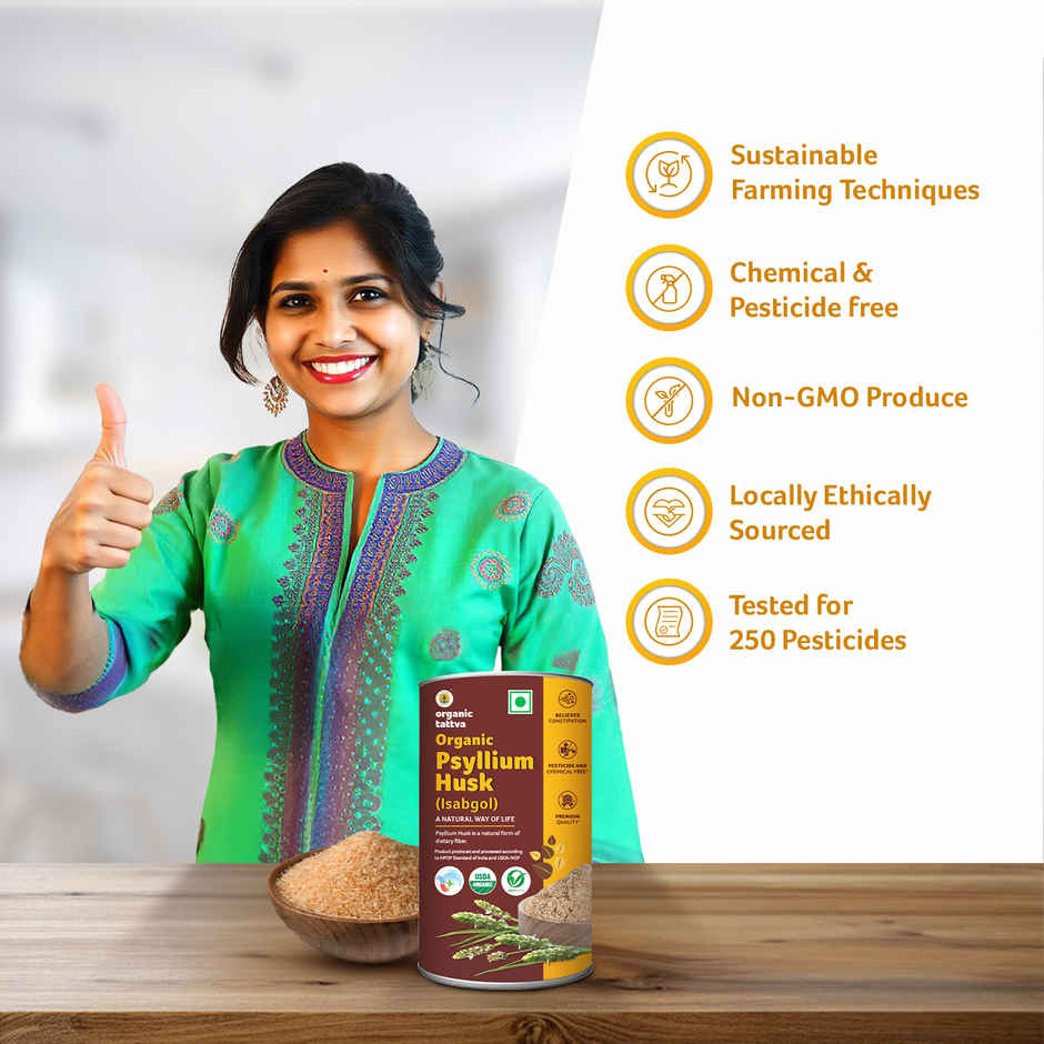 Organic Tattva Psyllium Husk