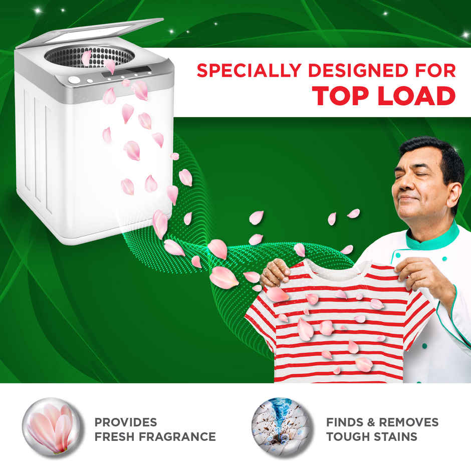 Ariel Matic Detergent Powder Top Load Liquid free|For Washing Machine