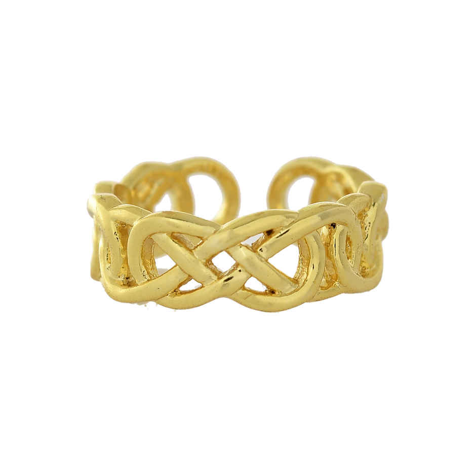 Voylla Valentine's Day Infinity Knot Of Love Ring