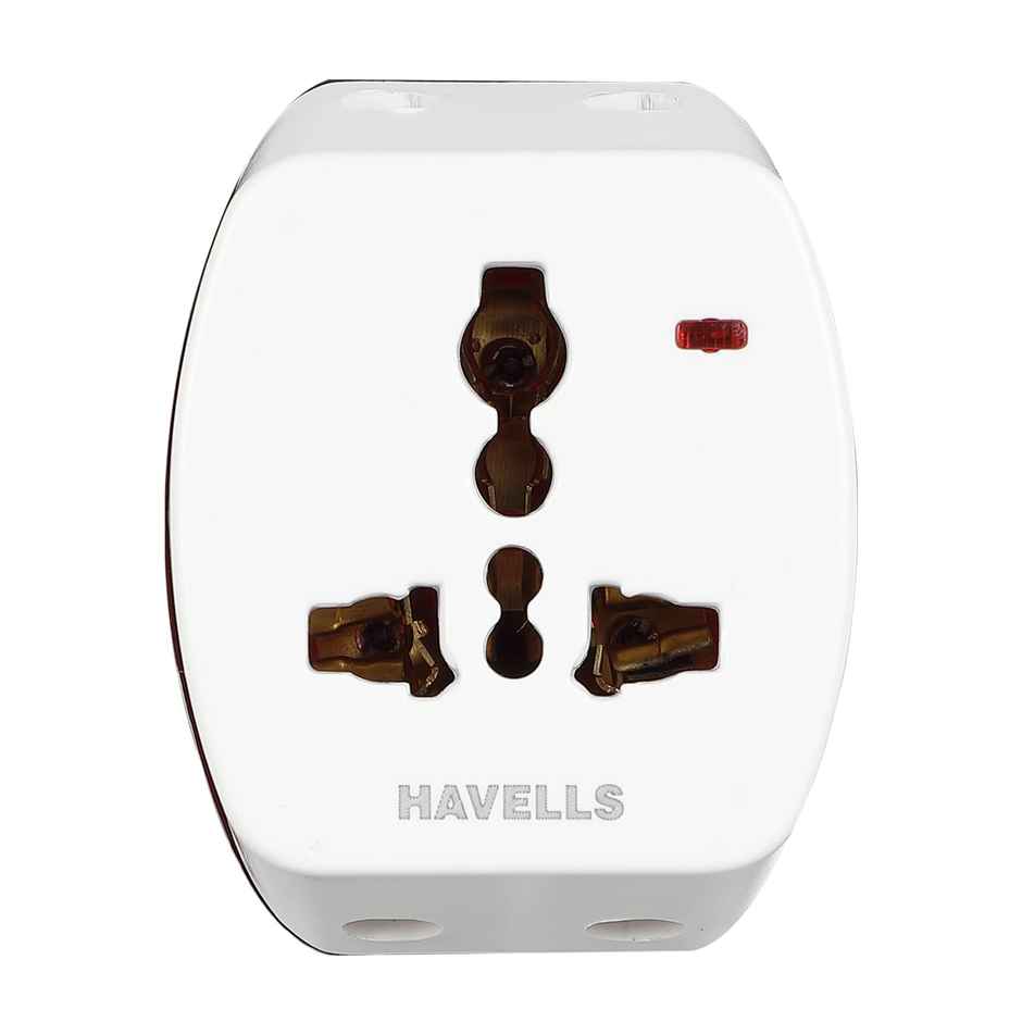 Havells 6A 2 Pin Univ Adaptor (Ind)