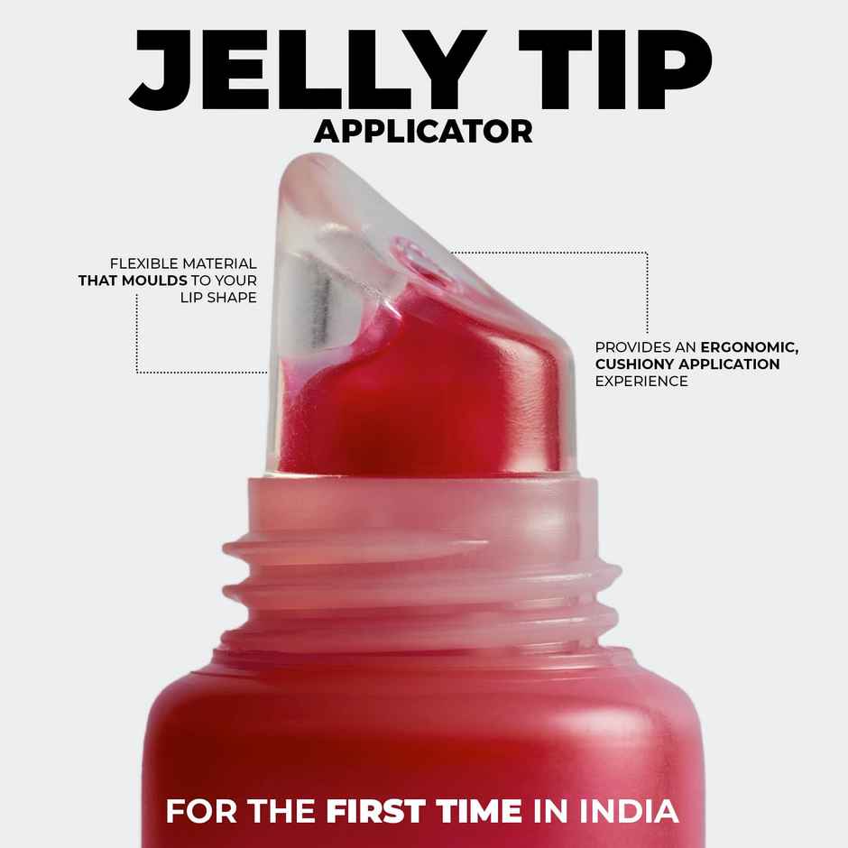 Fae Beauty Peptide Lip Gloss Passionfruit Oil & Argireline Shade Sizzling Sheer Cherry Red Gloss