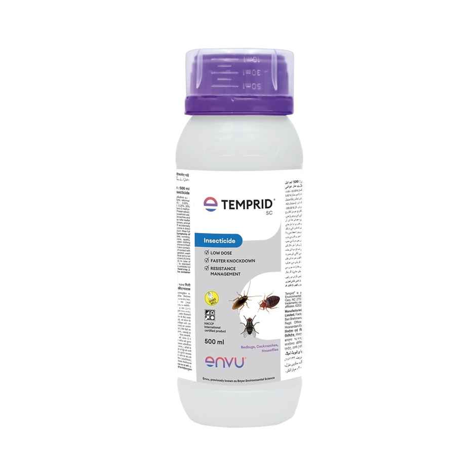 Bayer Temprid Liquid | Cockroach & Bed Bug Control | No Smell | No Kerosene | Mix With Water