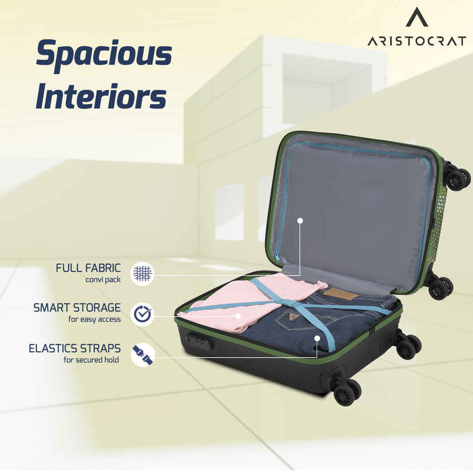 Aristocrat Combat Strolly | Green - 53 L