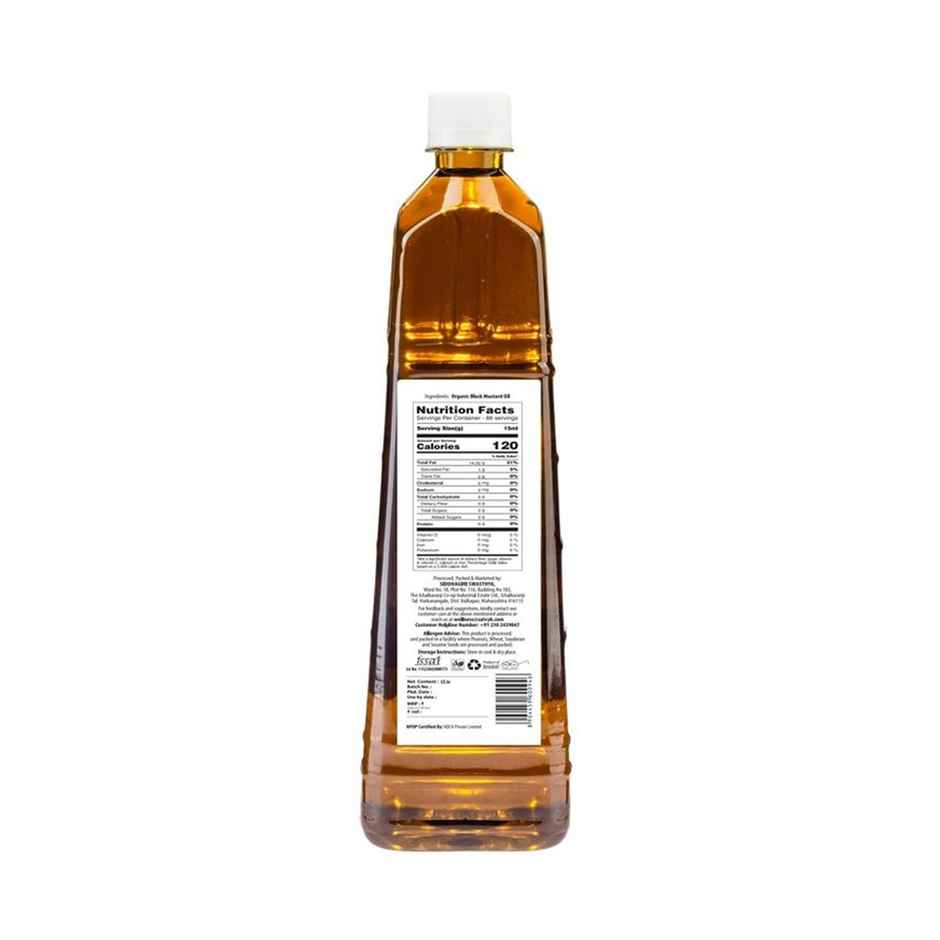 Satvyk Black Mustard (Sarson) Wood Cold Pressed Oil