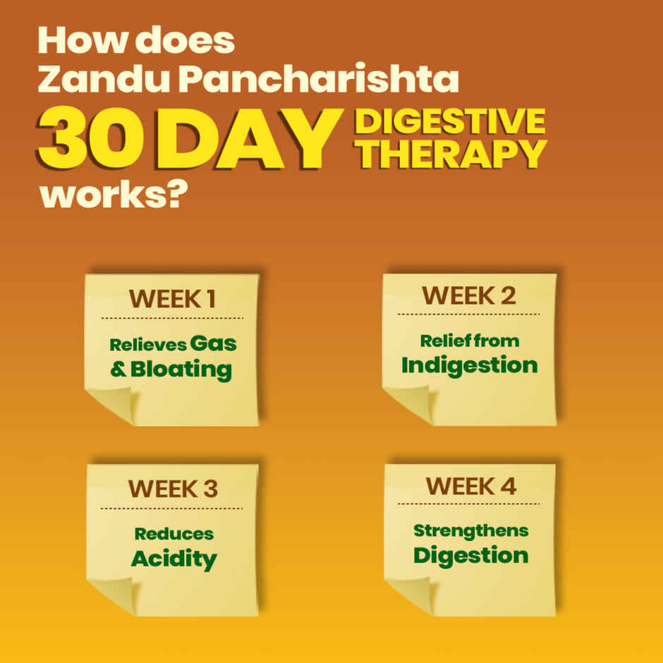 Zandu Pancharishta Ayurvedic Digestive Tonic