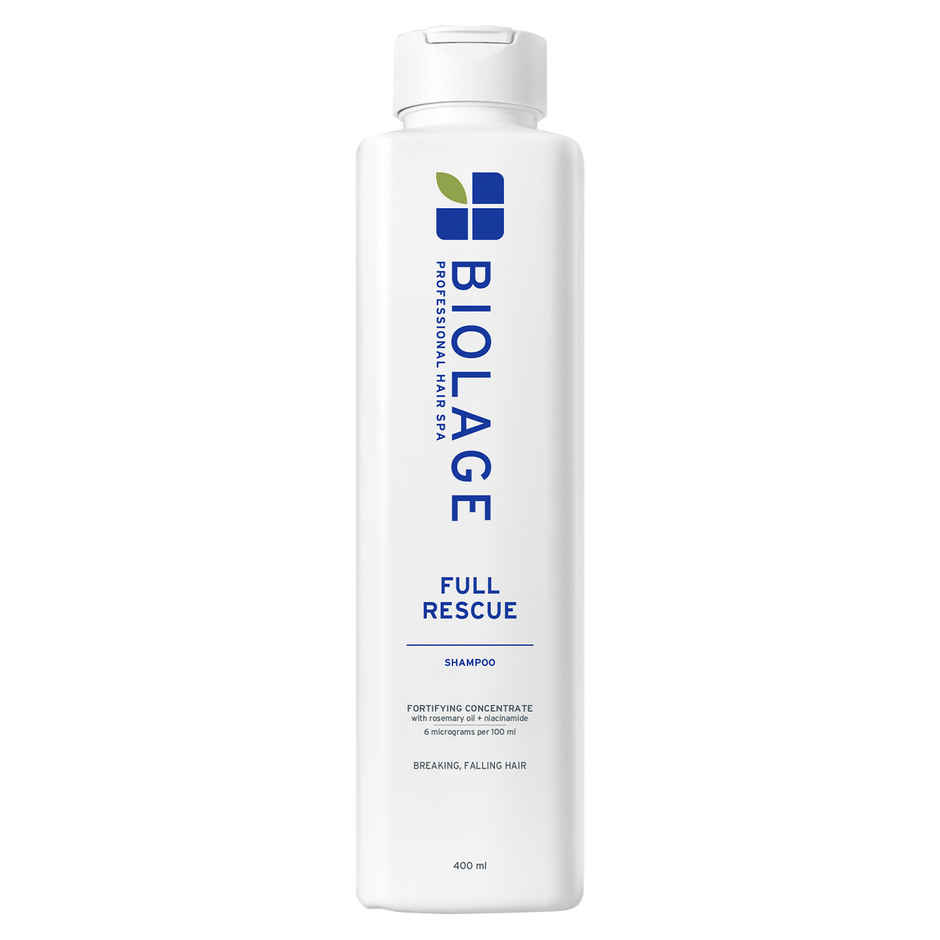 Biolage Full Rescue Shampoo for Hair Breakage | 74% Resistance to Hairfall | For Fragile Hair