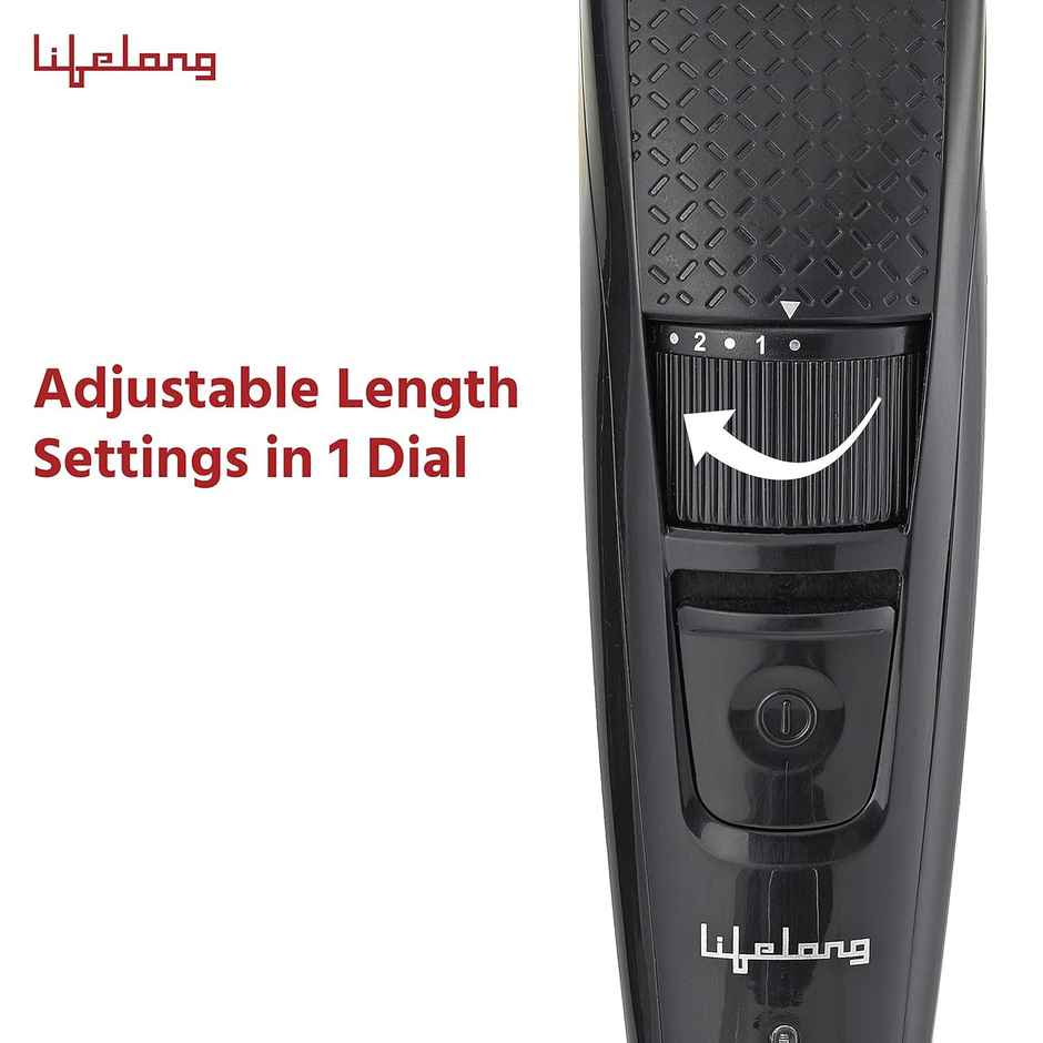 Lifelong Trimmer Cordless, Rechargeable Trimmer | LLPCM13 | Black