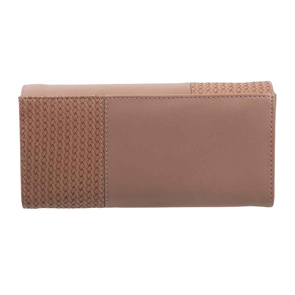 Mochi Peach Synthetic Wallet for Women | 95-7659-80