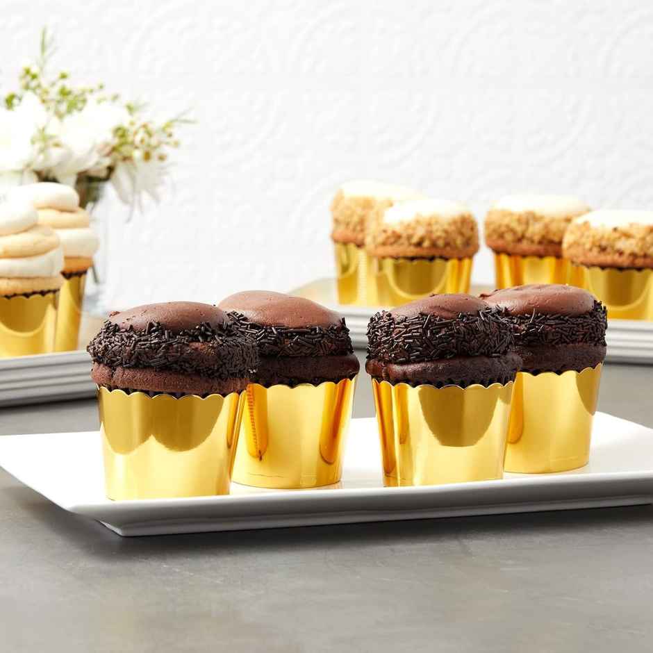 Soham Housewares Deep Paper Muffin Mould Baking | Small Cups | Multicolour