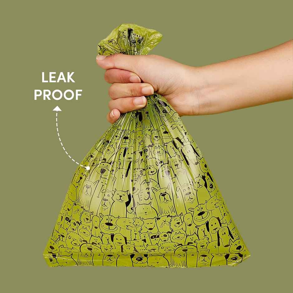 FOFOS Biodegradable Poop Bags | Leak Proof Dog Waste Bags (Pack Of 16) (272 Bags)