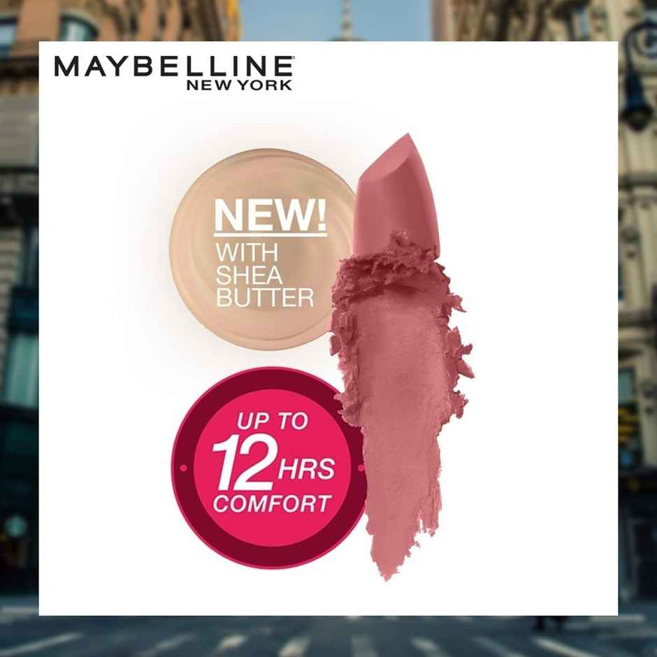 Maybelline New York Color Sensational Lipstick - Almond Pink | Long Lasting