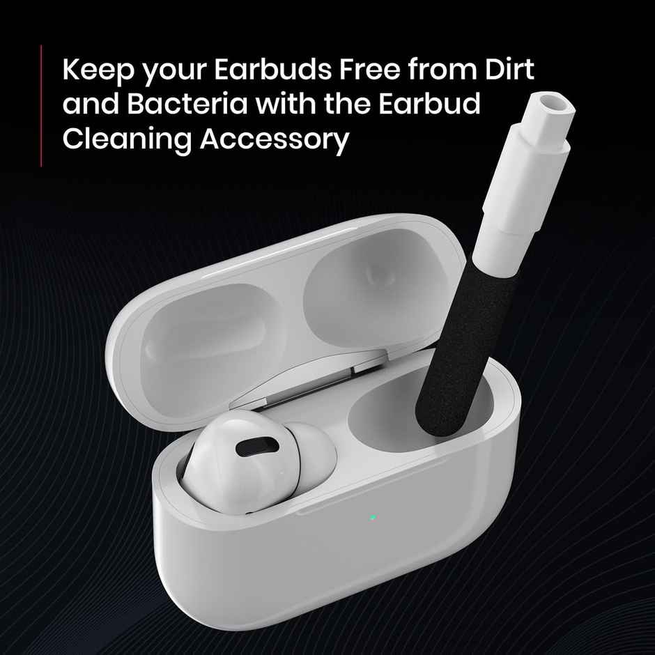 Portronics Clean T 21 in 1 Smart Multifunctional Gadget Cleaning Kit for Laptops, Smartphones, Keyboard, Earbuds, Earphone, Camera Lens, Mist Spray, Air Blower, Long Brush, Key Puller - White