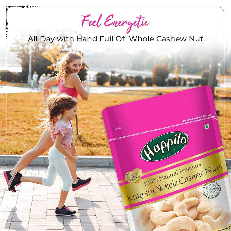 Happilo Premium King Size Whole Cashew Nuts