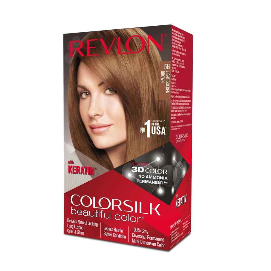 Revlon Colorsilk Hair Color with Keratin - Light Golden Brown