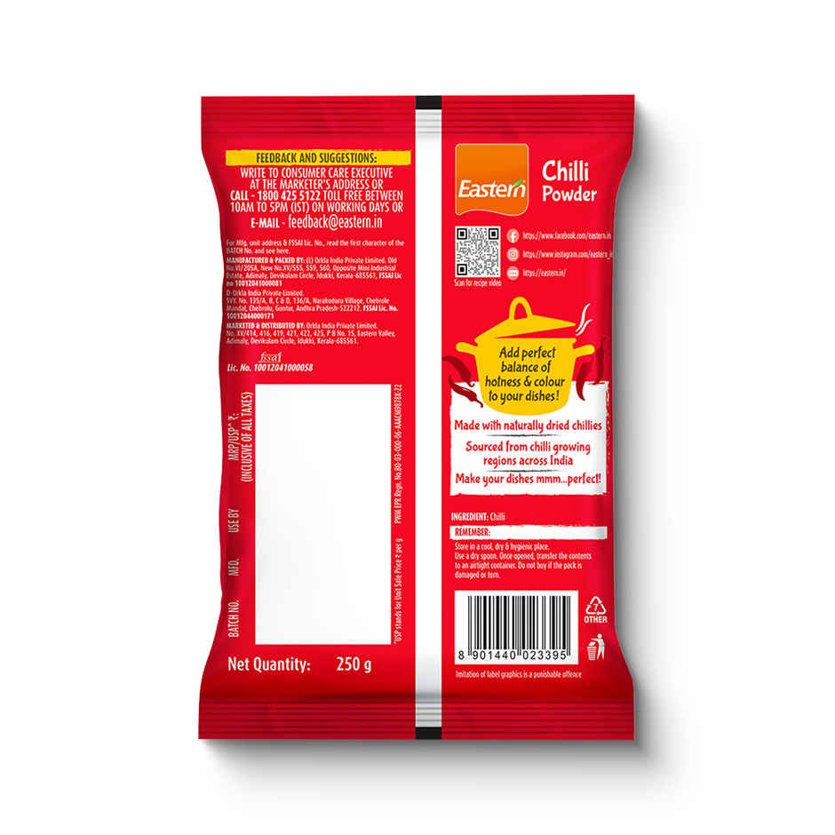 Eastern Chilli Powder