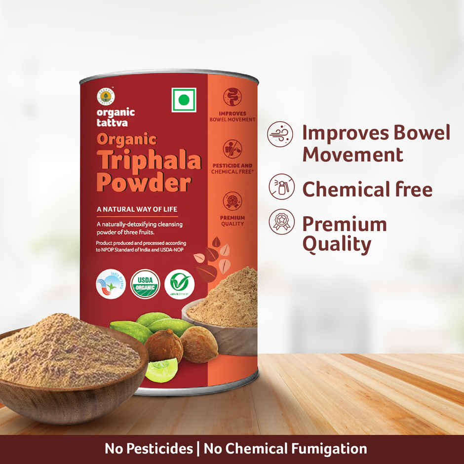 Organic Tattva Triphala Powder