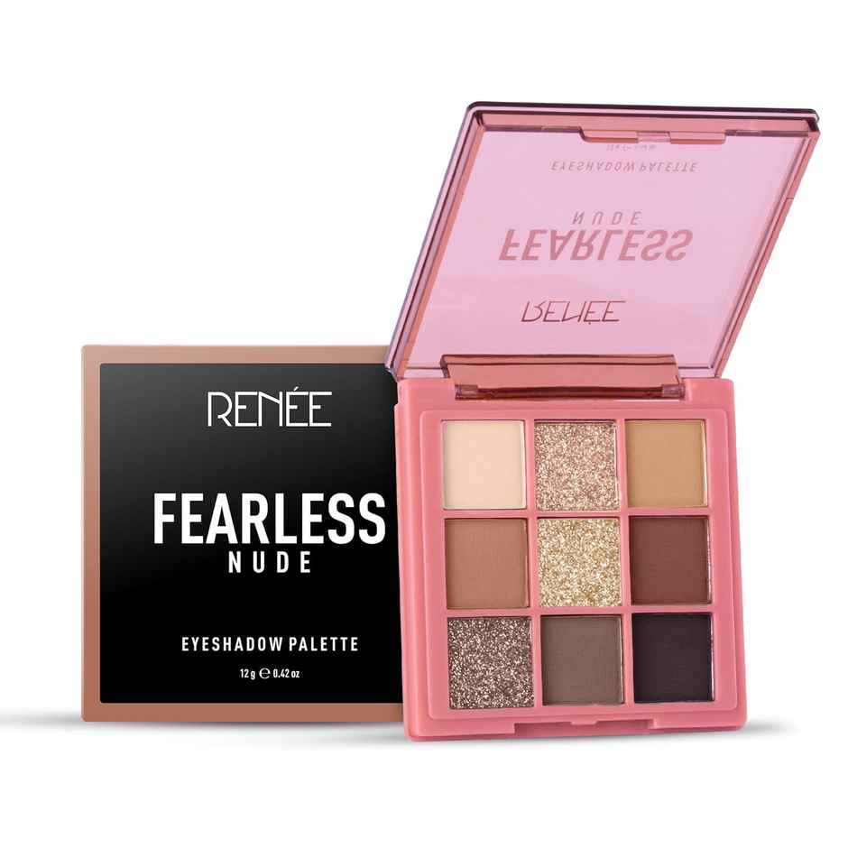 Renee Fearless Eyeshadow Palette - Nude