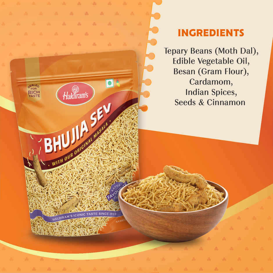 Haldiram's Bhujia | Spicy & Crunchy Snack