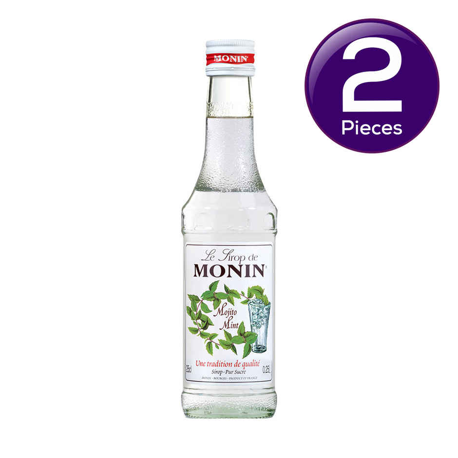 Monin Mojito Mint Syrup for Cocktails | Mocktails Mixers Combo
