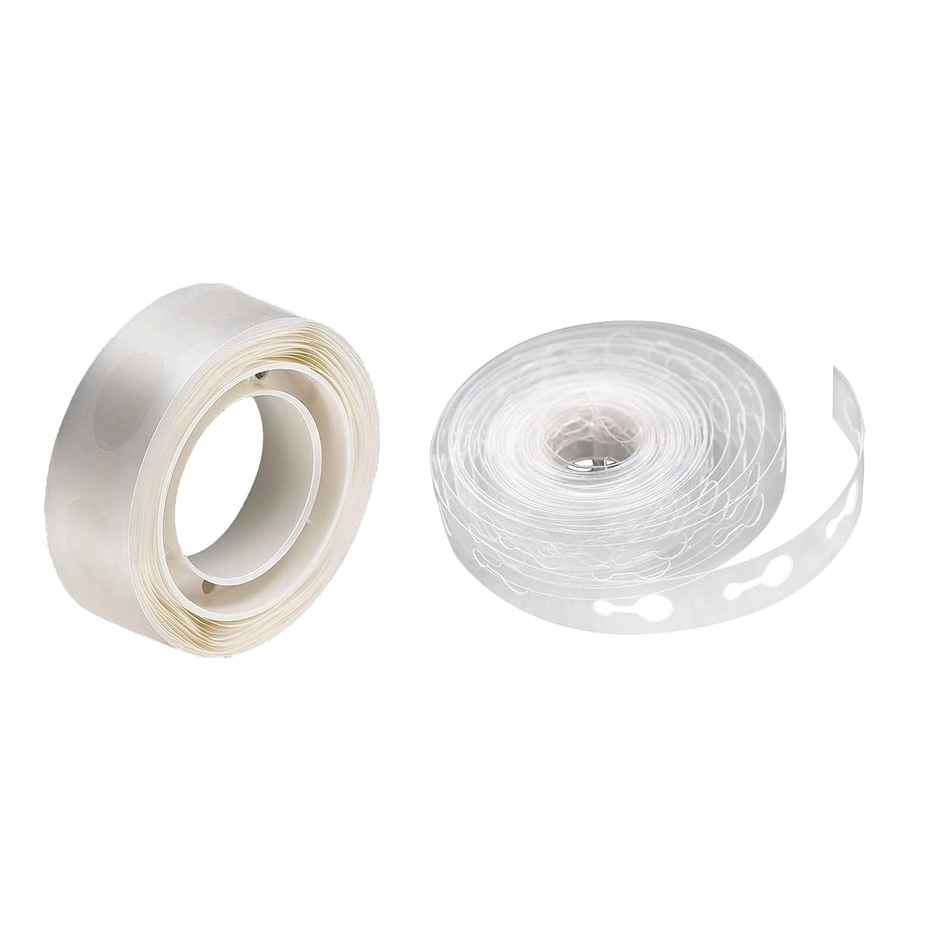Just Party Adhesive Glue Dots 100Pcs & 5 Meter Arch Strip Combo - 1 Roll Each