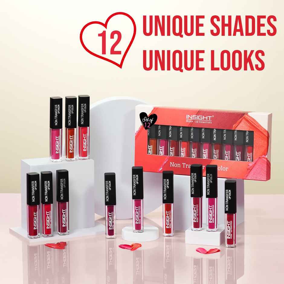 Insight Cosmetics Non Transfer Lipcolor - Pack Of 12