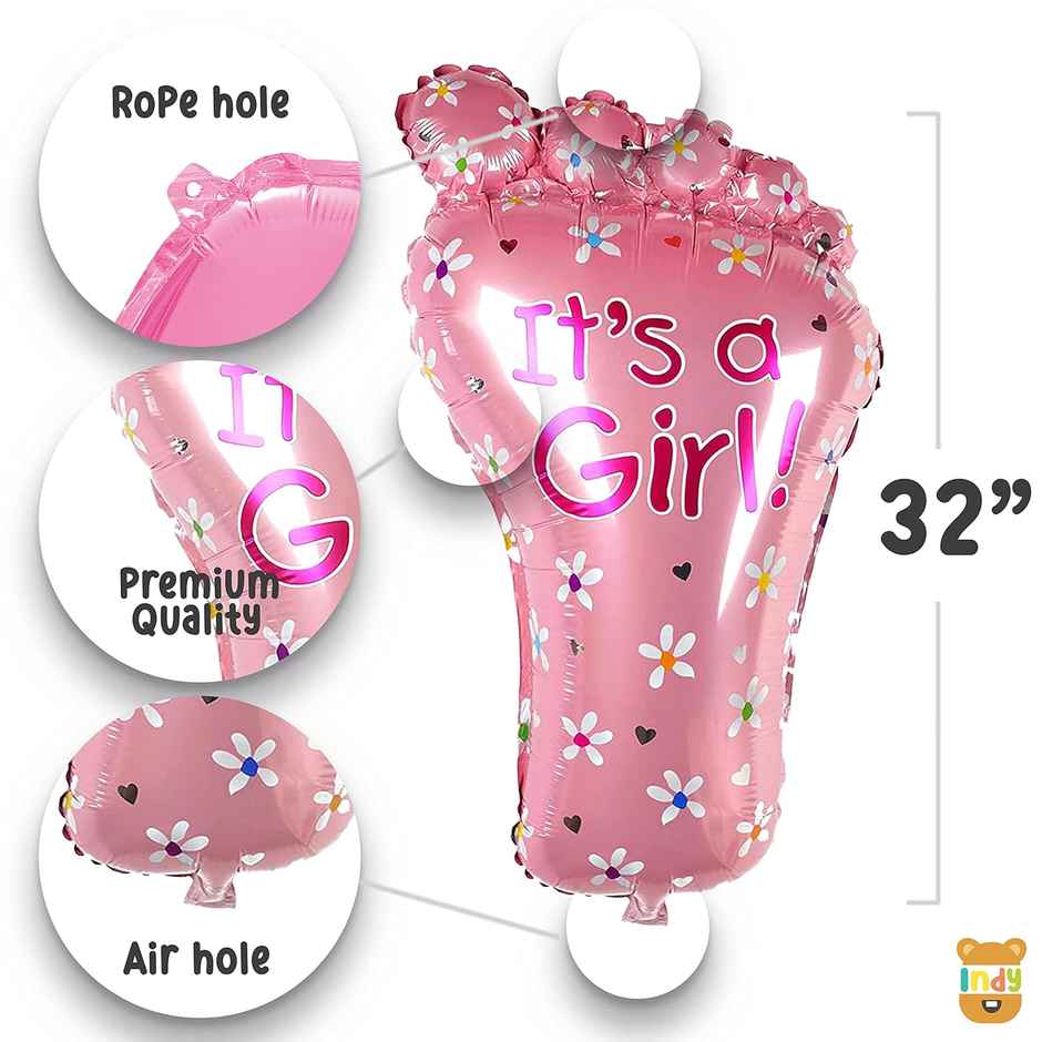 Just Party Baby Girl Welcome Home New Born Baby Theme Decoration Kit