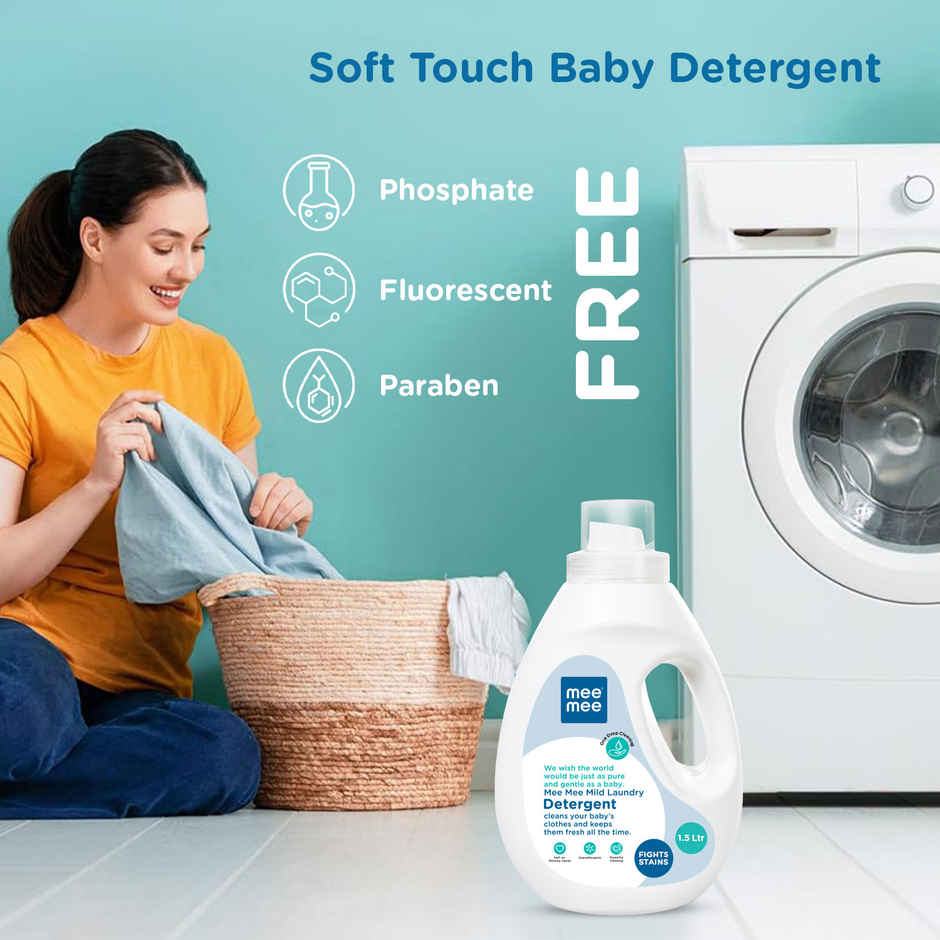 Mee Mee Anti-Bacterial Baby Laundry Detergent - One Drop Cleaning