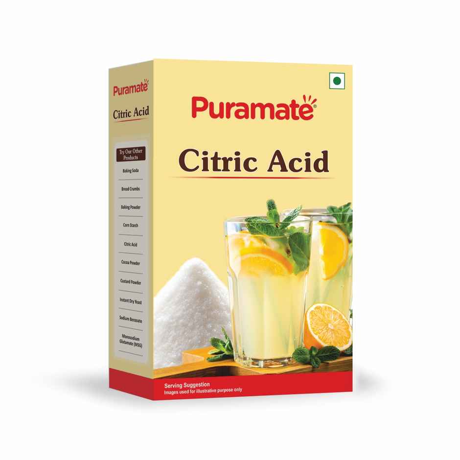 Puramate Citric Acid - Preserves Food | Boosts Immunity