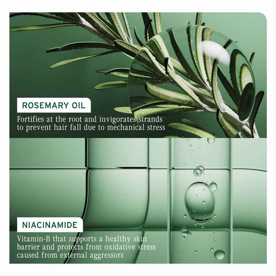 Biolage Full Rescue Anti-Hairfall Shampoo with Rosemary & Niacinamide - 74% Less Hairfall