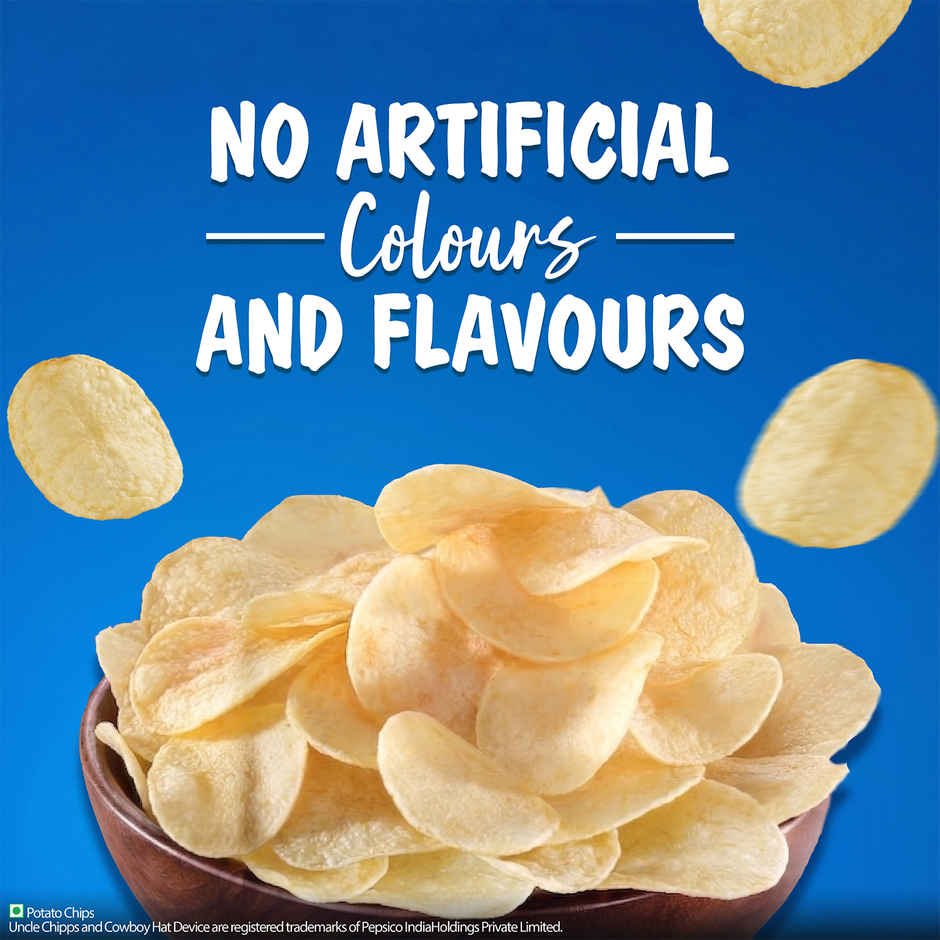 Uncle Chipps Plain Salted | Crunchy Potato Chips