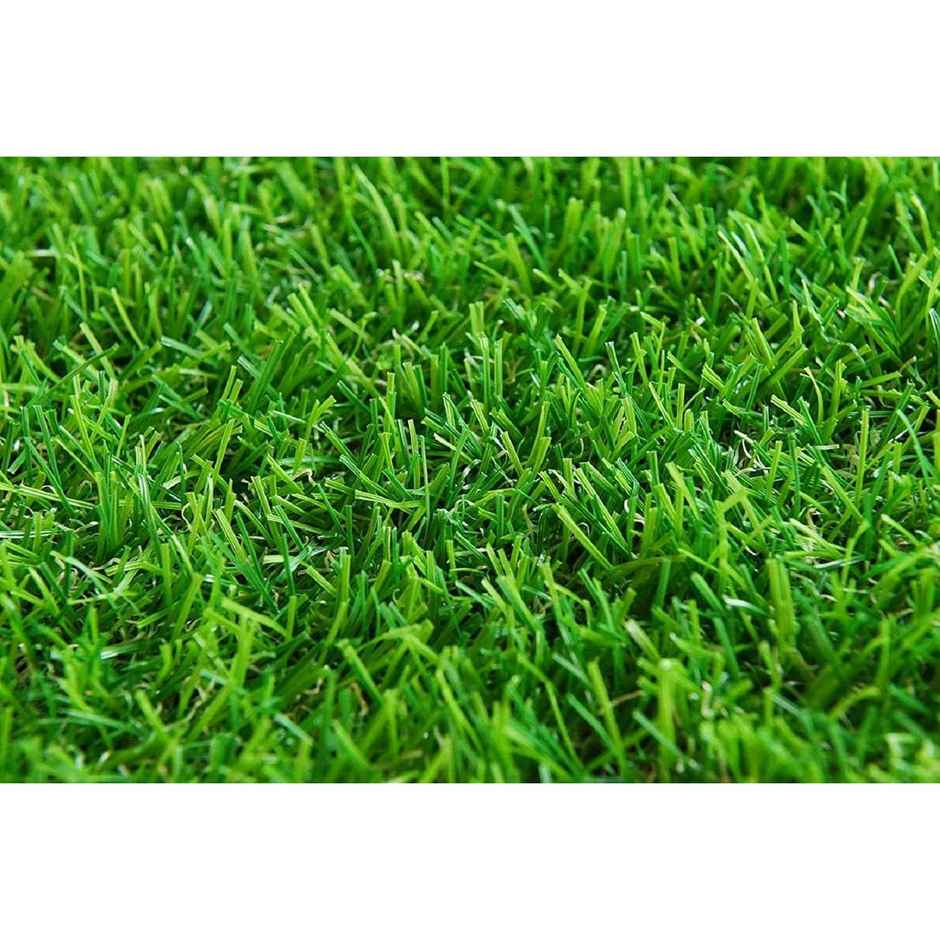 Kuber Industries 45mm Artificial Grass Plastic Turf Carpet Mat 16"x24" | Soft & Durable | Green
