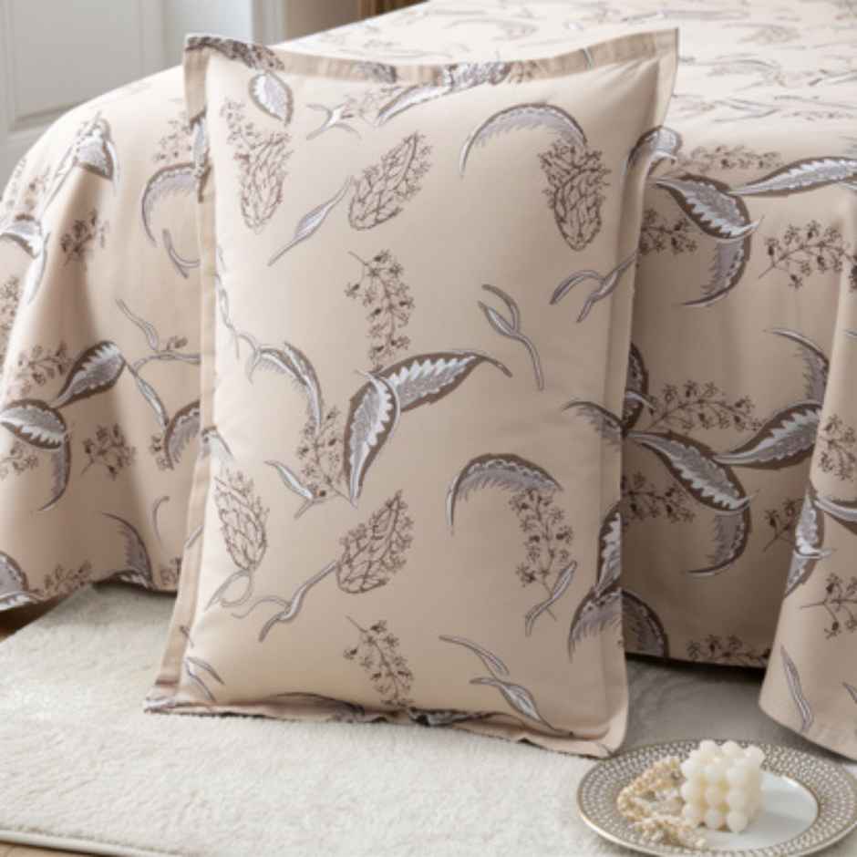 Status Crown Superfine Microfiber Queen Bedsheet | Nature Trail | 220 x 250 cm