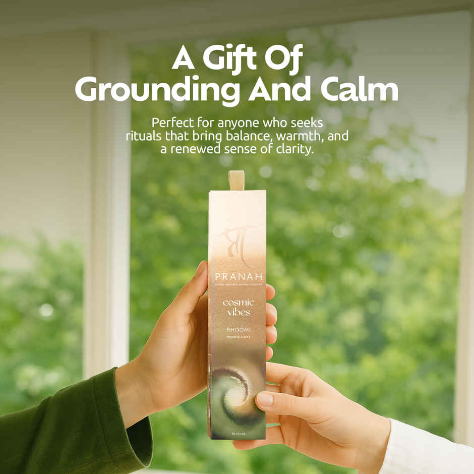 Pranah Cosmic Vibes | Bhoomi | Incense Sticks | 30 Sticks