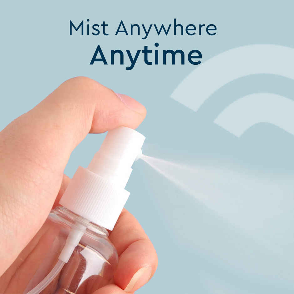 GUBB Travel Bottle Set For Toiletries Refillable Bottles With Pump Spray & Cap