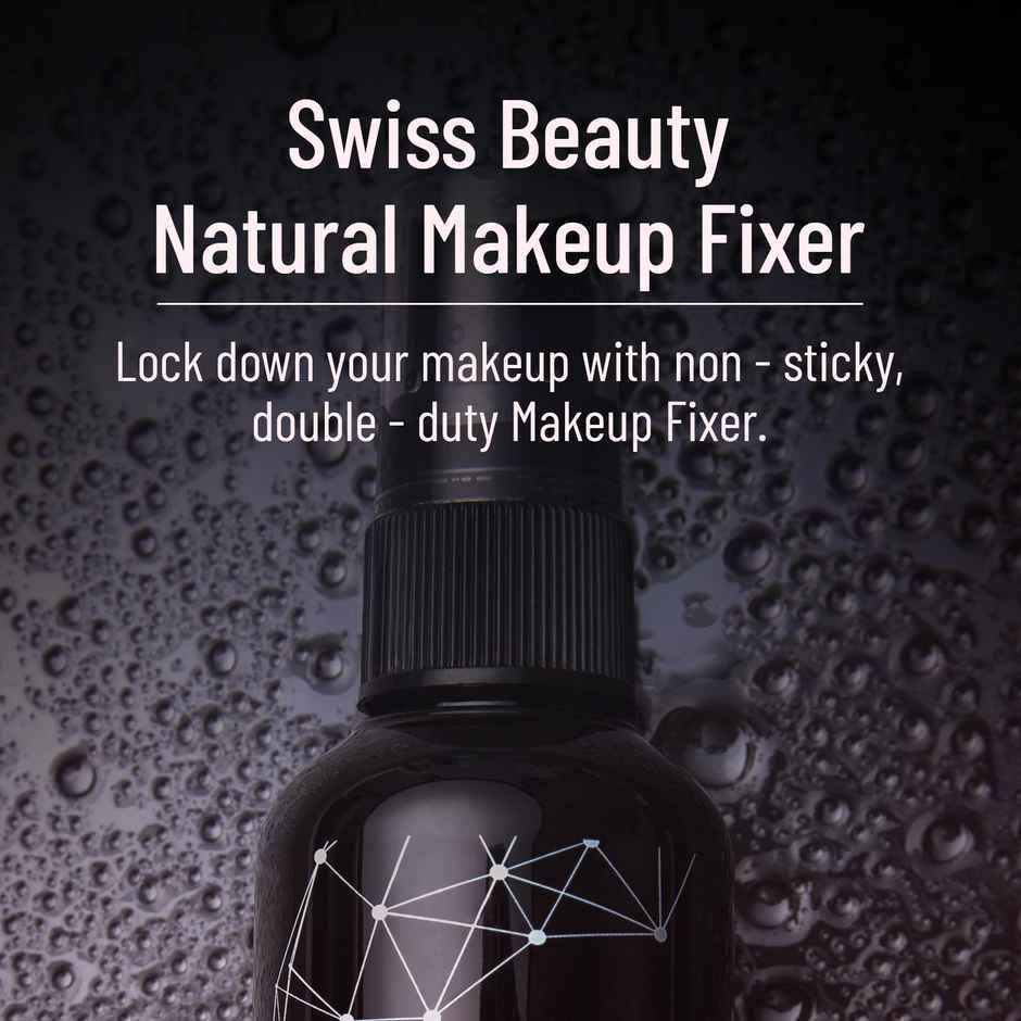 Swiss Beauty Long Lasting Professional Makeup Fixer Setting Spray With Vitamin E & Aloe Vera