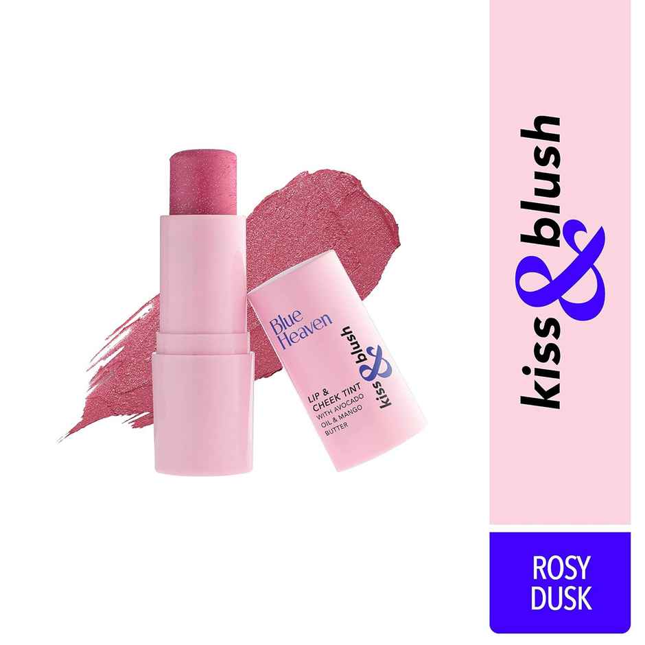 Blue Heaven Kiss & Blush Lip & Cheek Tint - Rosy Dusk