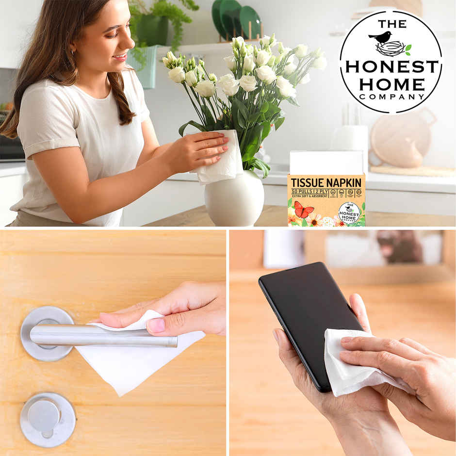 The Honest Home Company Napkins | 2 Ply | 50 sheets