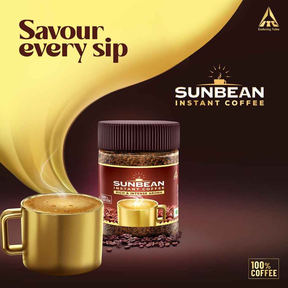 Sunbean Rich and Intense Aroma Medium Roast Instant Coffee