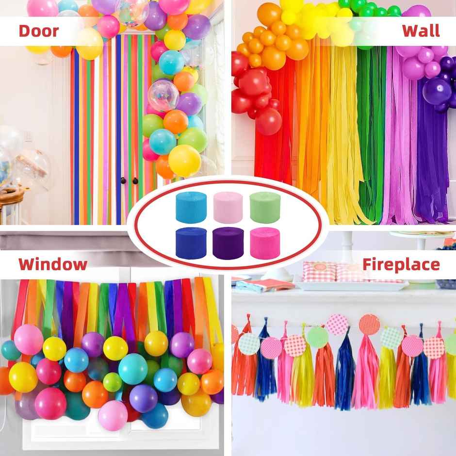 Streamers | Pack Of 6 | Party Propz