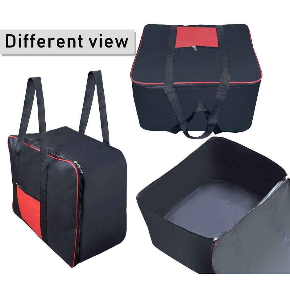 Perpetual Clothes Organizer | Underbed Storage Bags for Blankets & Dresses | Pack of 2