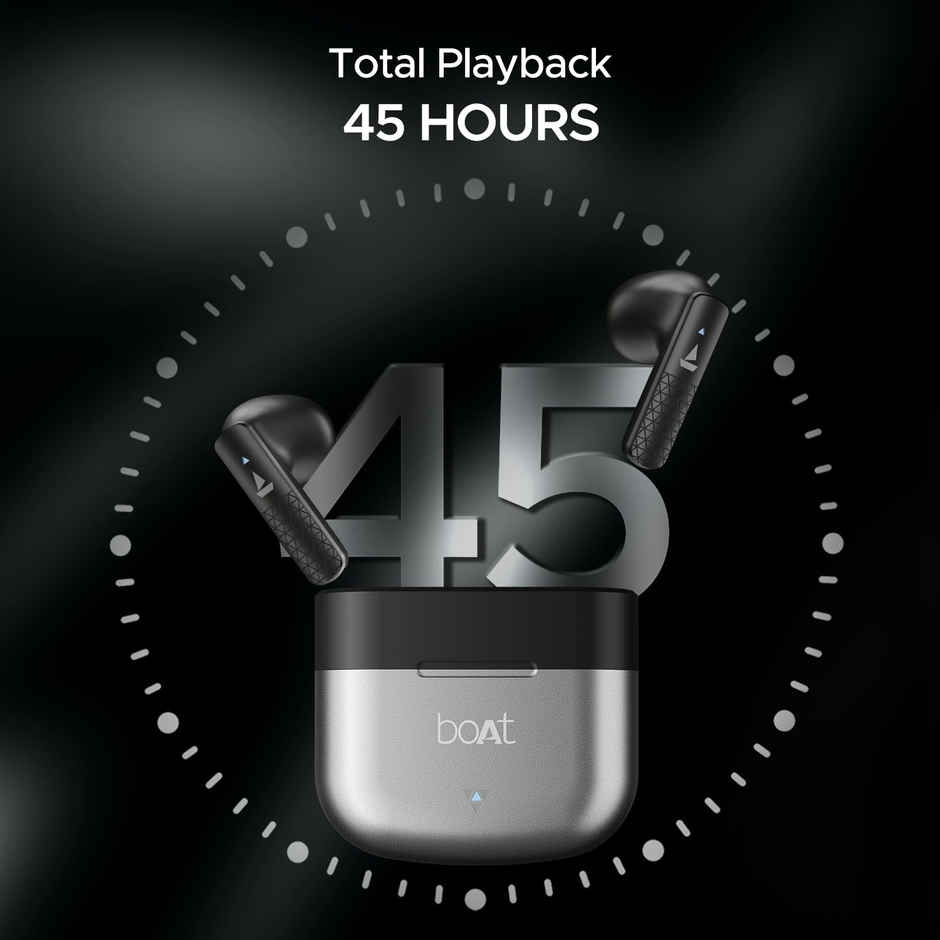 boAt Airdopes 91 Prime - Sonic Silver