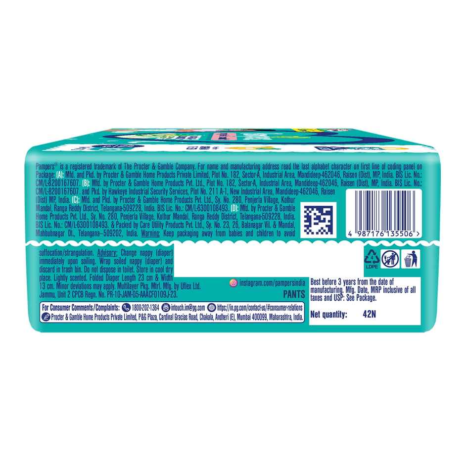 Pampers All Round Protection Pant Style Diaper | 2XL | 42 pcs