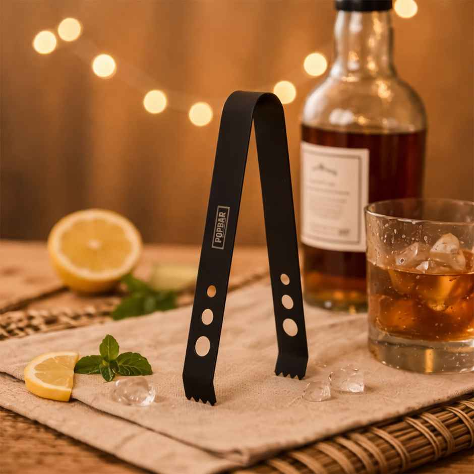 Picfest Popbar Black Matte Ice Tong