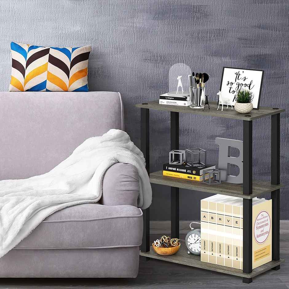 Arlavya Standing 3 tier Engineered Wood Utility Storage Shelf & Display Organizer for Home